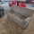 Set of Grey Herman Miller Swoop Left & Right Sofa Couch Chairs